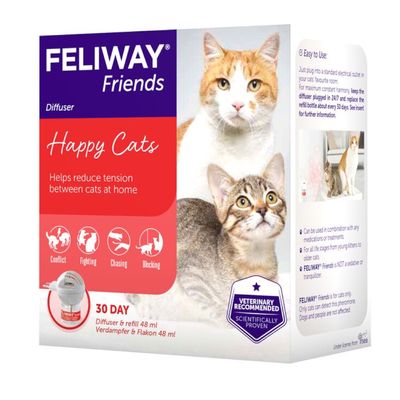 Feliway friends diffuseur + recharge - Titi&co