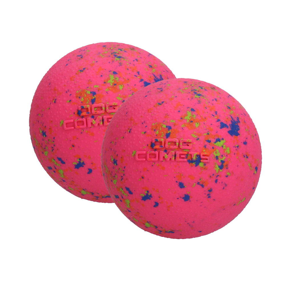 Dog Comets Balle Stardust Rose M - Titi&co