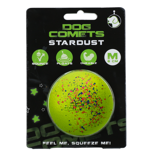 Dog Comets Balle Stardust Vert M - Titi&co